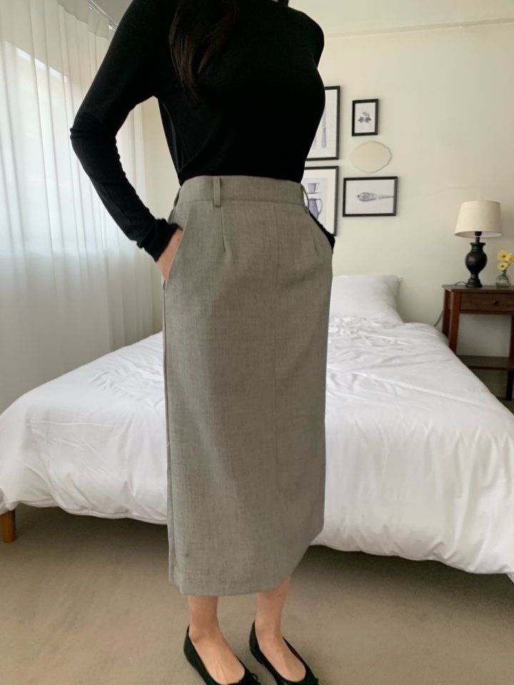 Allu - Korean Women Fashion - #womensfashion - Lucy Span Skirt - 9