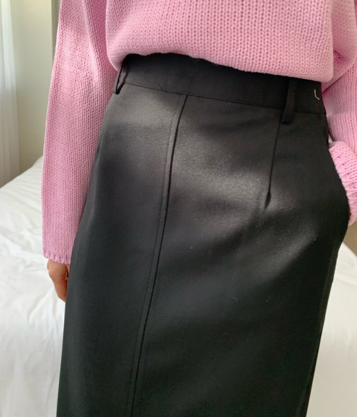 Allu - Korean Women Fashion - #womensfashion - Slim Two-way Span Skirt - 10