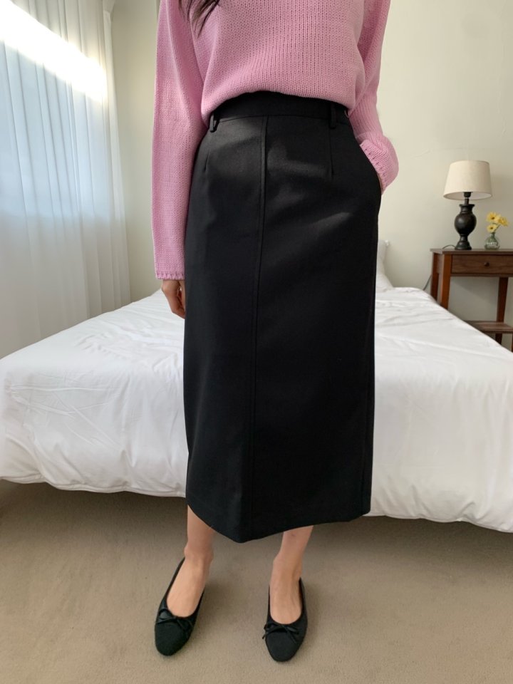 Allu - Korean Women Fashion - #womensfashion - Slim Two-way Span Skirt - 6