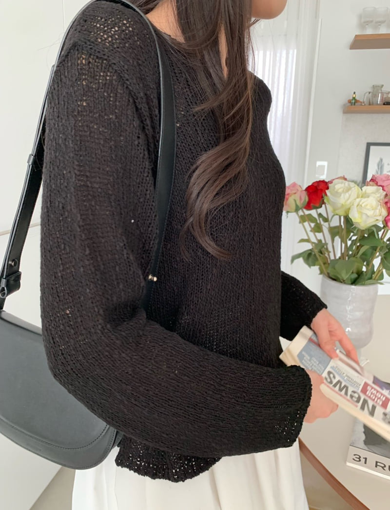 Allu - Korean Women Fashion - #womensfashion - Du Linen Knit - 7