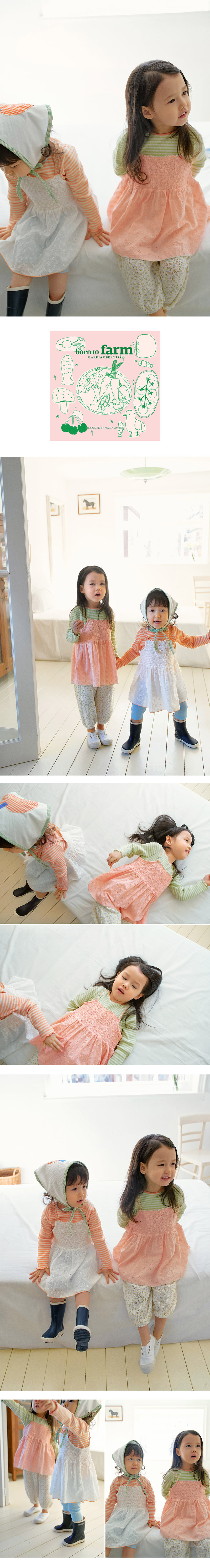 Amber - Korean Children Fashion - #Kfashion4kids - Peach Smoke One-piece - 3