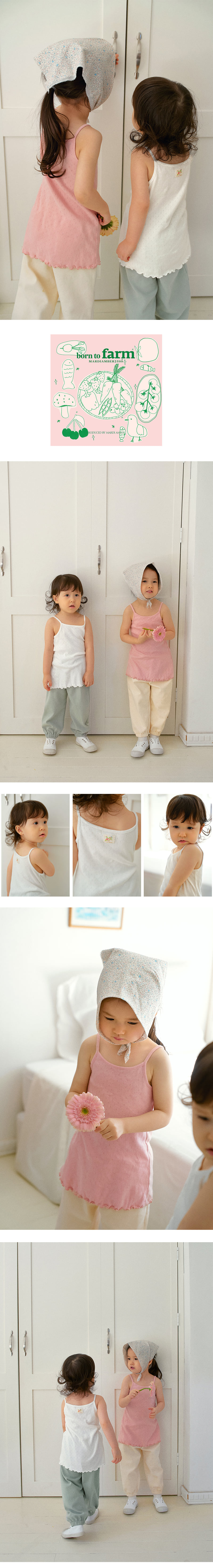 Amber - Korean Children Fashion - #childofig - Bayer Long Sleeveless Tee - 3