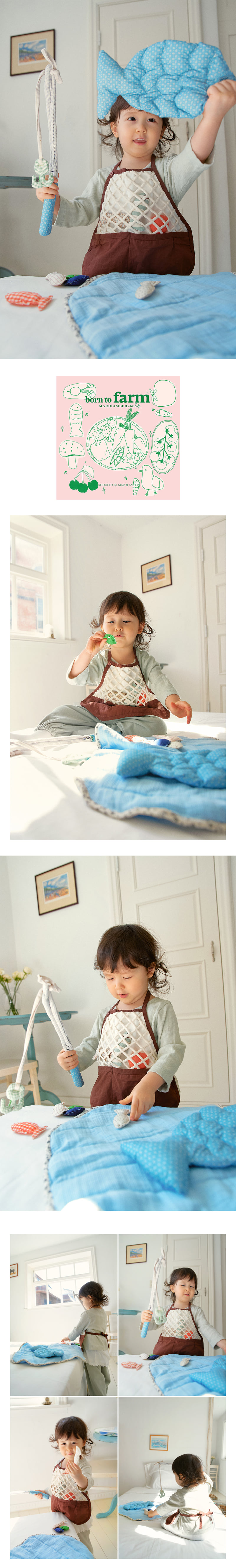 Amber - Korean Children Fashion - #childofig - Fisher Apron - 3