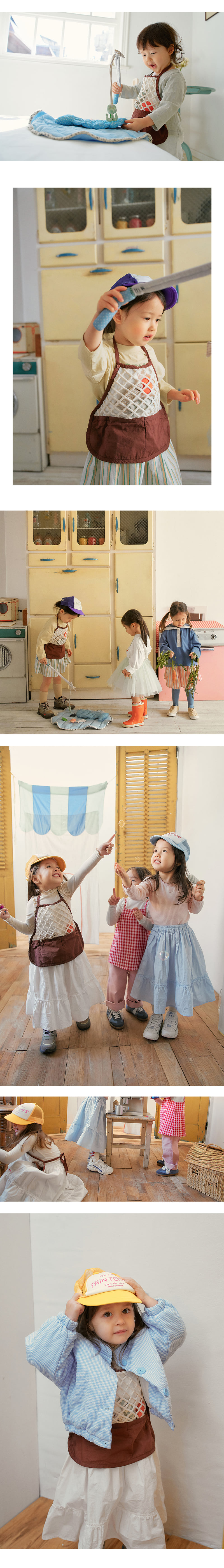 Amber - Korean Children Fashion - #childofig - Fisher Apron - 4