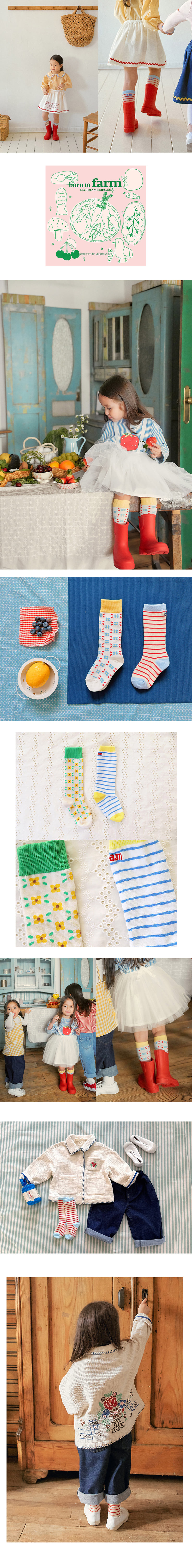 Amber - Korean Children Fashion - #discoveringself - Falling Socks Set - 3