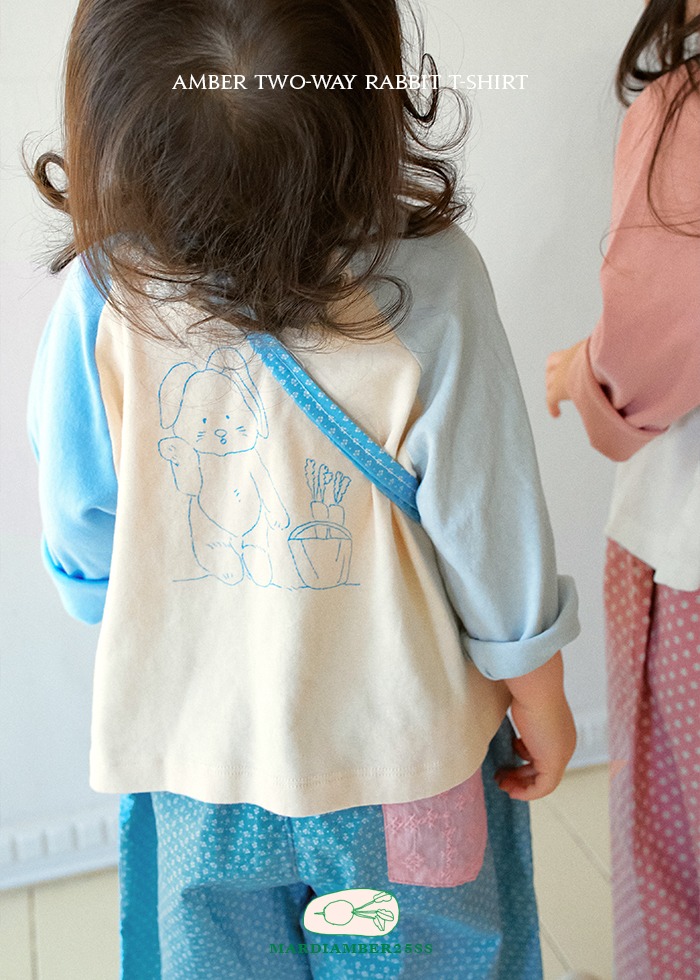 Amber - Korean Children Fashion - #discoveringself - Two Way Rabbit Tee - 2