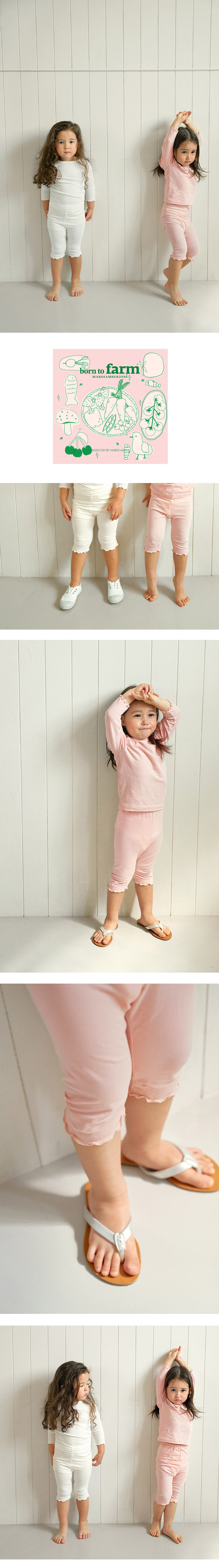 Amber - Korean Children Fashion - #kidsshorts - Daisy Leggings - 3