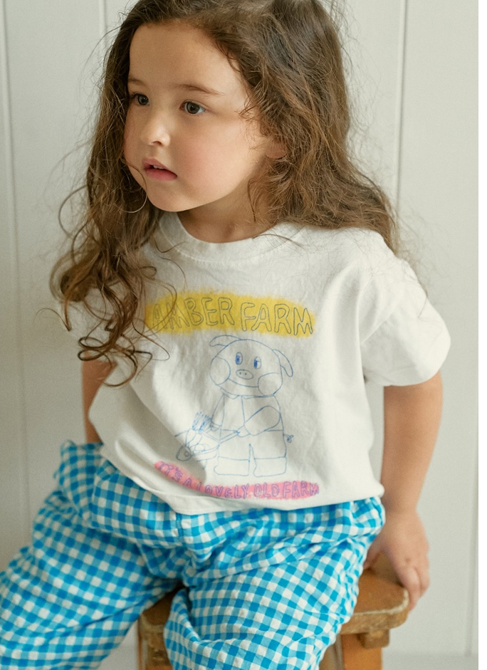 Amber - Korean Children Fashion - #kidsstore - Piglet Tee - 2