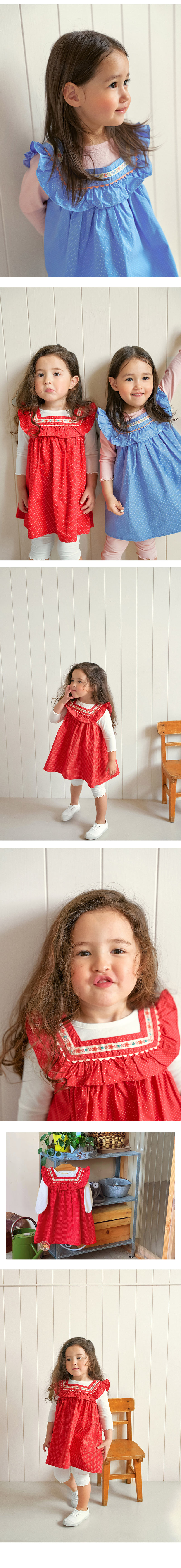 Amber - Korean Children Fashion - #kidsstore - Joy Dot One Piece - 4