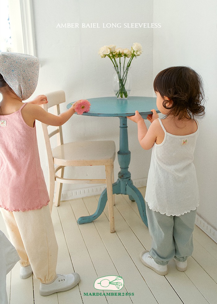 Amber - Korean Children Fashion - #prettylittlegirls - Bayer Long Sleeveless Tee - 2