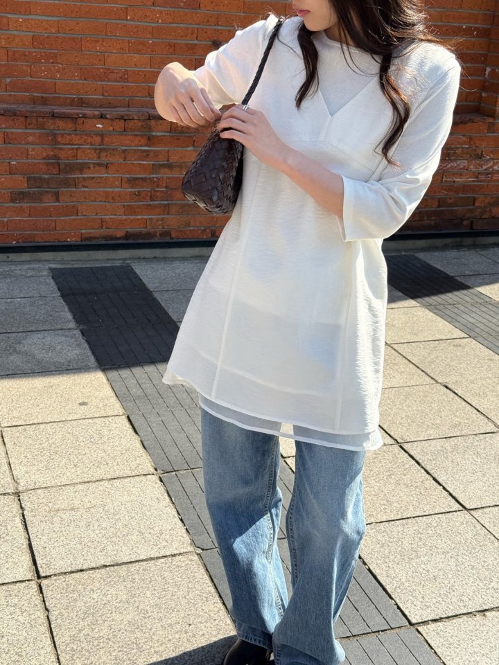 Amygrace - Korean Women Fashion - #momslook - Muse Layered One-piece