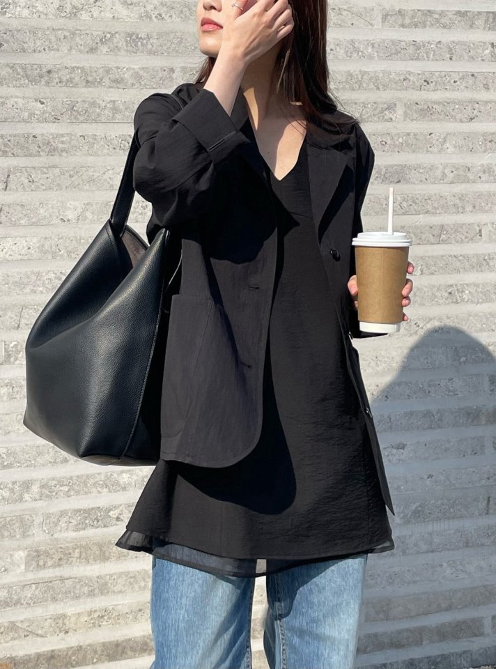 Amygrace - Korean Women Fashion - #momslook - Muse Layered One-piece - 11