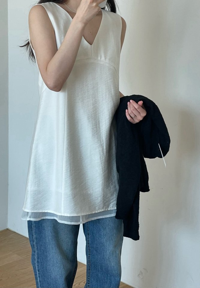 Amygrace - Korean Women Fashion - #momslook - Muse Layered One-piece - 3