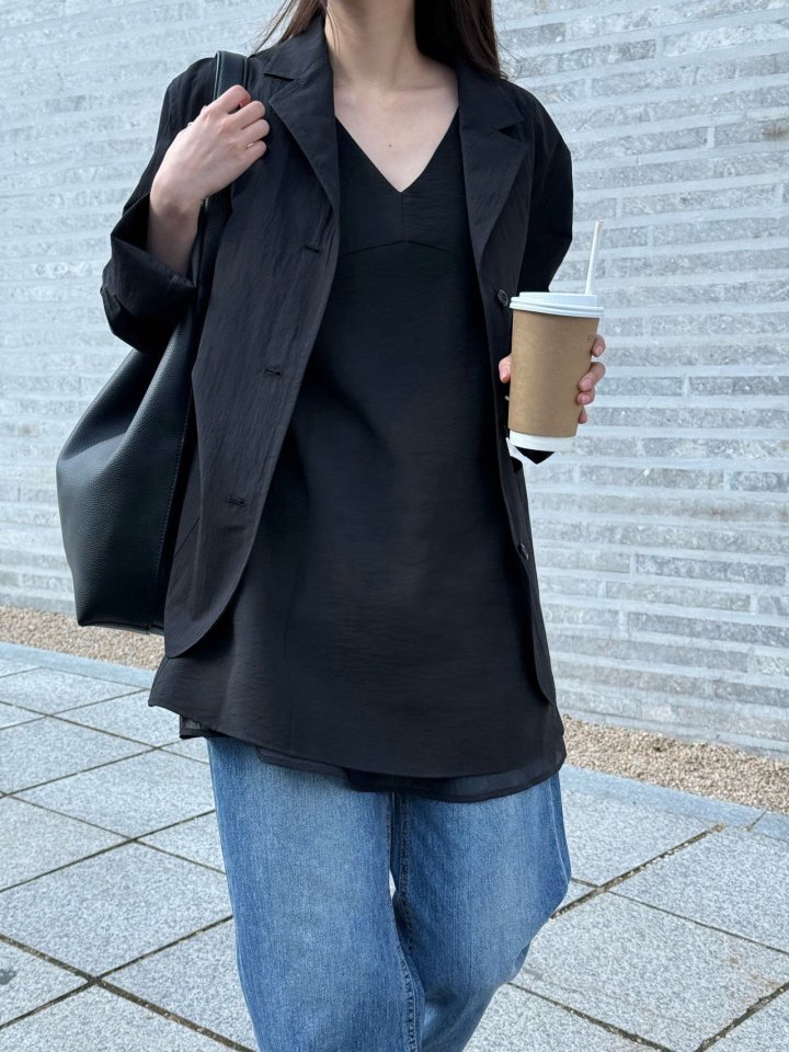Amygrace - Korean Women Fashion - #momslook - Muse Layered One-piece - 7