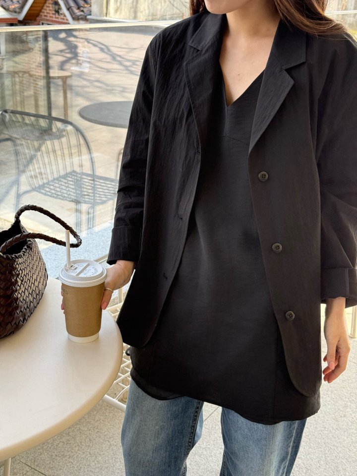 Amygrace - Korean Women Fashion - #womensfashion - Standard Pocket Jacket - 4