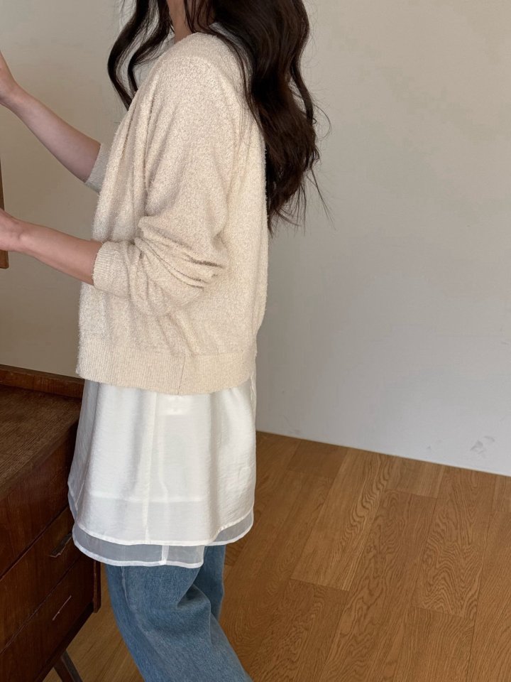 Amygrace - Korean Women Fashion - #womensfashion - Aangel V Cardigan - 4