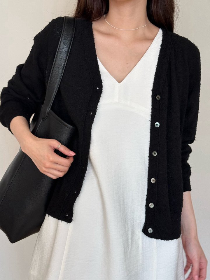 Amygrace - Korean Women Fashion - #momslook - Aangel V Cardigan - 8