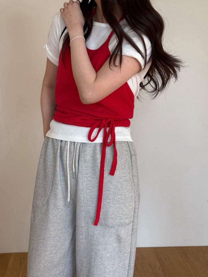Amygrace - Korean Women Fashion - #momslook - House Pocket Banding Pants - 5