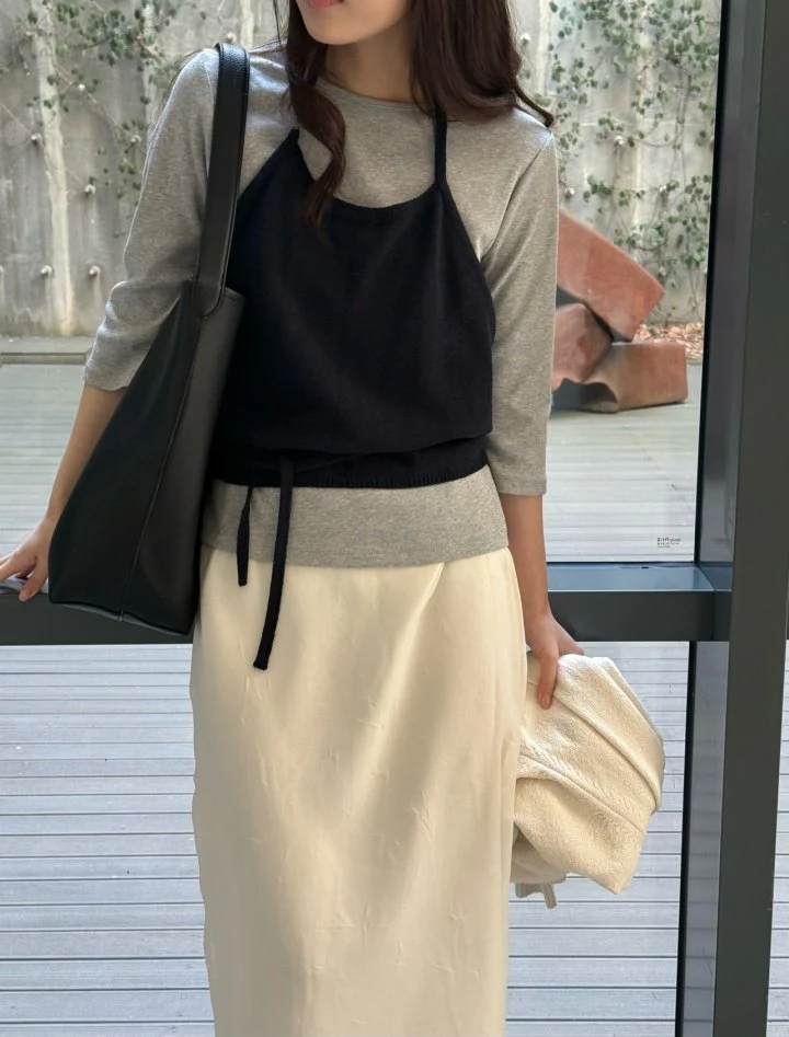 Amygrace - Korean Women Fashion - #momslook - Muffin Bustier - 8