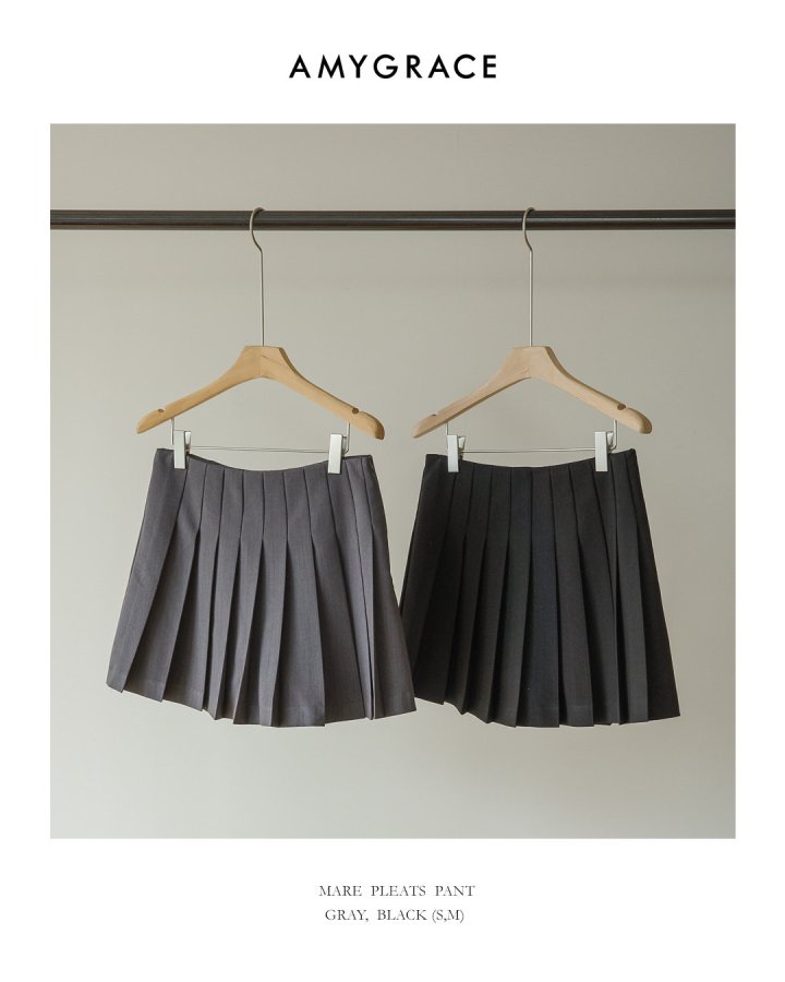 Amygrace - Korean Women Fashion - #momslook - Mare Pleats Pants - 7