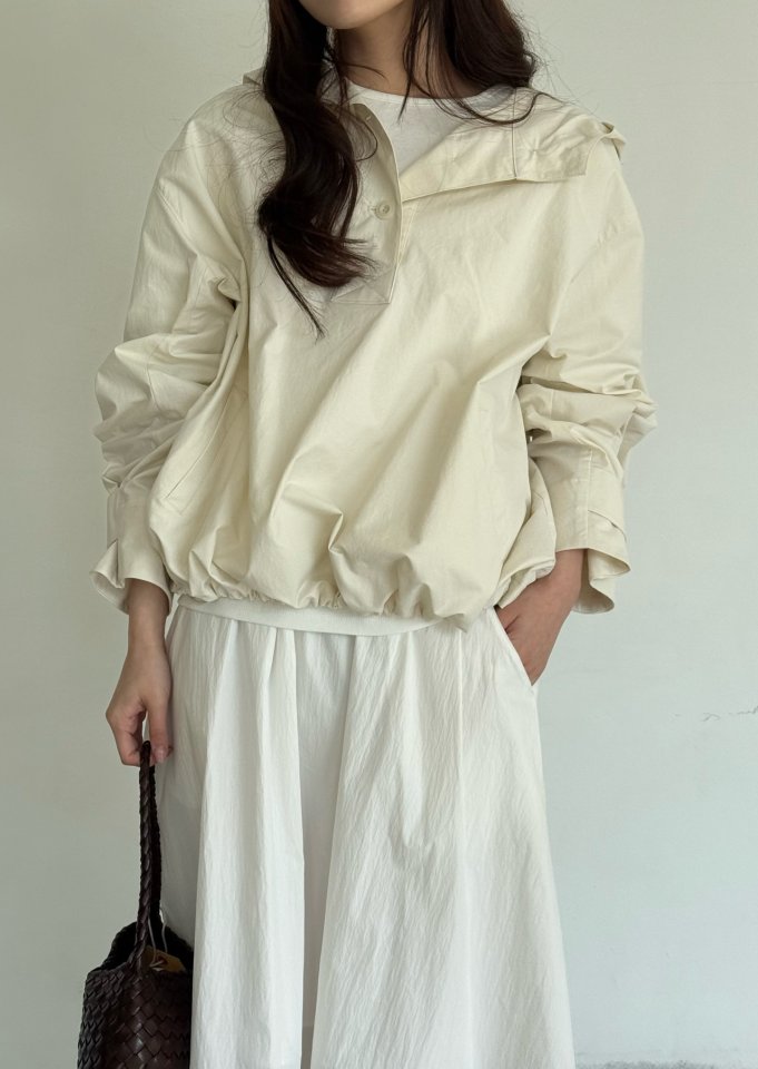 Amygrace - Korean Women Fashion - #momslook - Base Anorak Jumper - 6