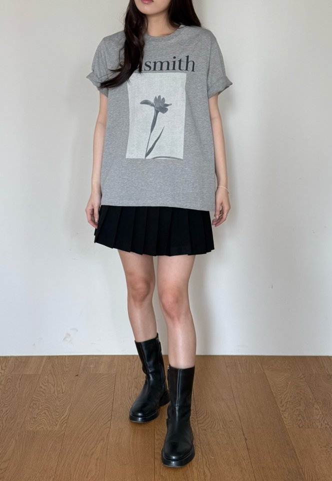 Amygrace - Korean Women Fashion - #momslook - Smith Print Tee - 3
