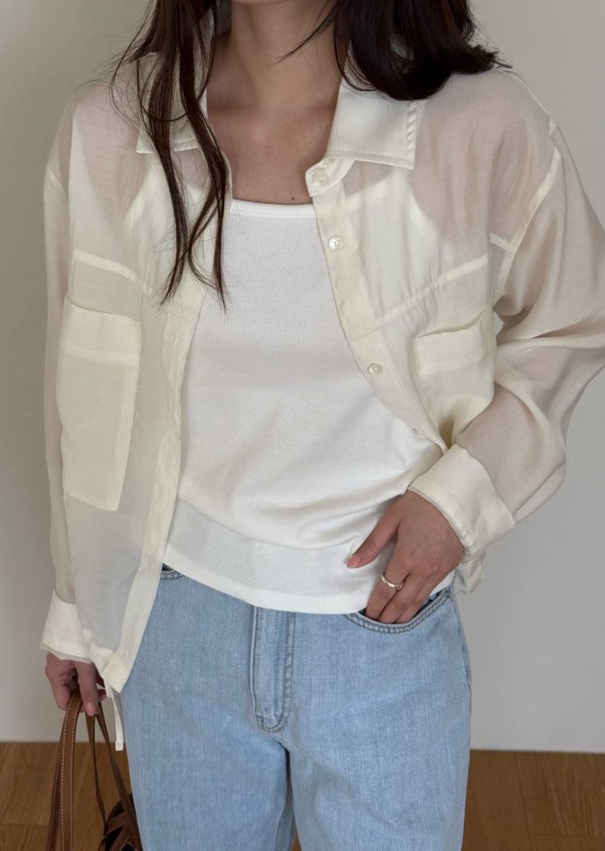 Amygrace - Korean Women Fashion - #momslook - Ribbon String Blouse - 9