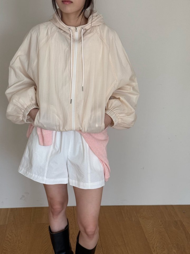 Amygrace - Korean Women Fashion - #momslook - Button Cotton Shorts - 11