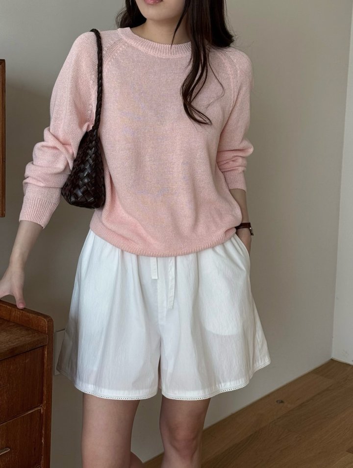 Amygrace - Korean Women Fashion - #momslook - Monne Raglan Knit Pullover - 2