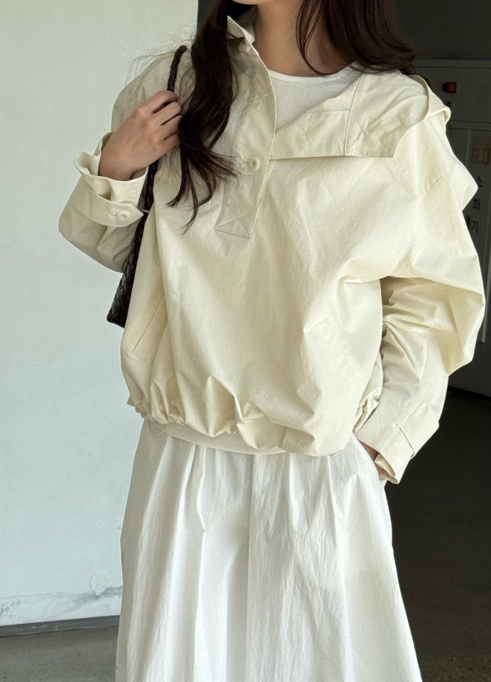 Amygrace - Korean Women Fashion - #pursuepretty - Base Anorak Jumper - 11
