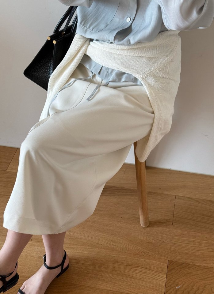 Amygrace - Korean Women Fashion - #pursuepretty - Gardening Pencil Skirt - 4