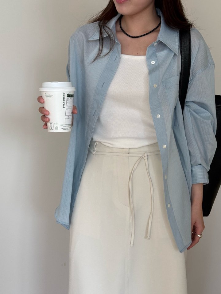 Amygrace - Korean Women Fashion - #thelittlethings - Gardening Pencil Skirt - 8