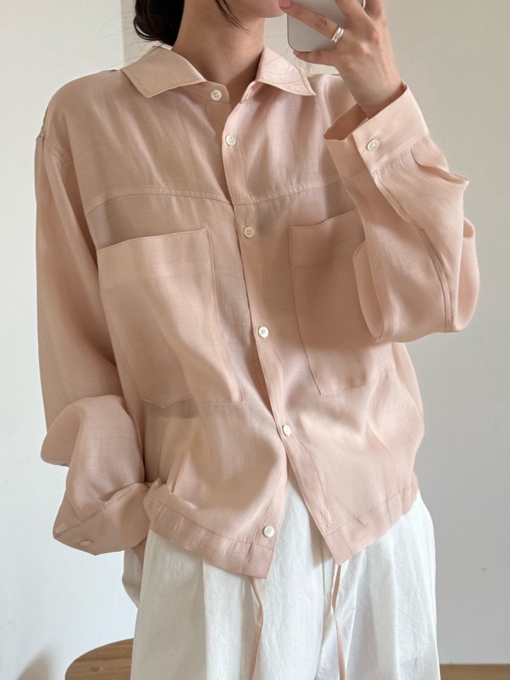Amygrace - Korean Women Fashion - #thelittlethings - Ribbon String Blouse - 6