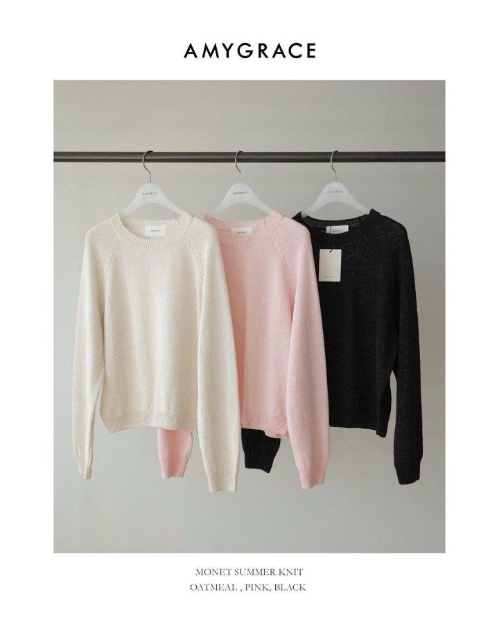 Amygrace - Korean Women Fashion - #thelittlethings - Monne Raglan Knit Pullover