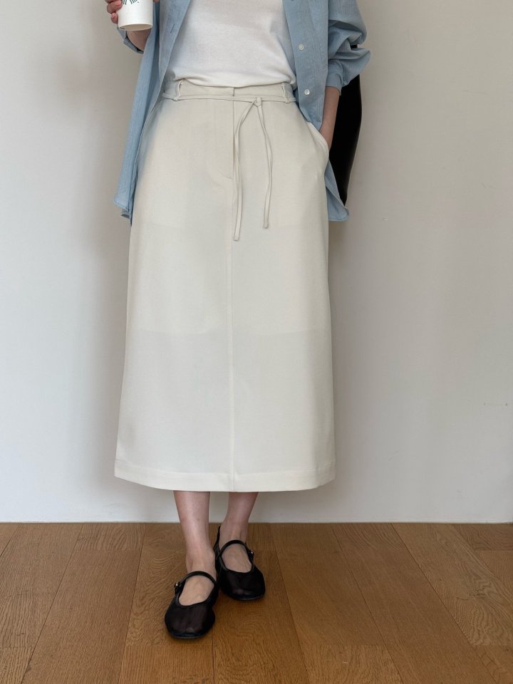 Amygrace - Korean Women Fashion - #vintagekidsstyle - Gardening Pencil Skirt - 2