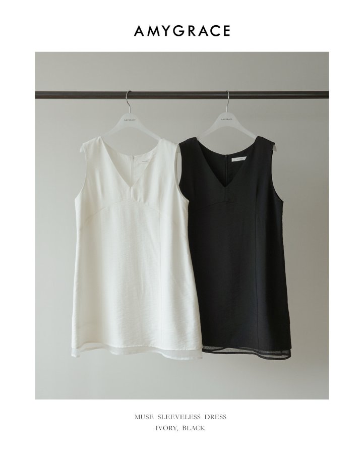 Amygrace - Korean Women Fashion - #womensfashion - Muse Layered One-piece - 12