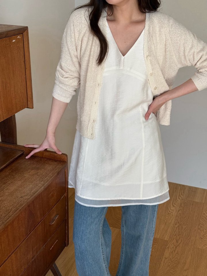 Amygrace - Korean Women Fashion - #womensfashion - Aangel V Cardigan - 3