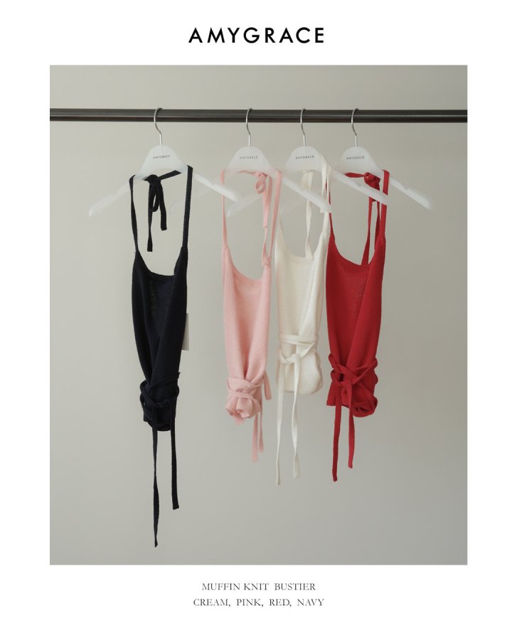 Amygrace - Korean Women Fashion - #womensfashion - Muffin Bustier - 11