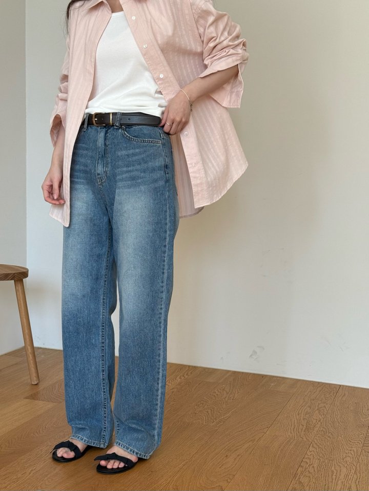 Amygrace - Korean Women Fashion - #womensfashion - Jackson Denim Pants - 6
