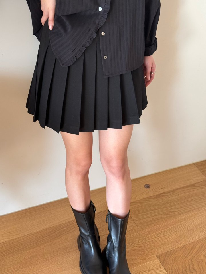 Amygrace - Korean Women Fashion - #womensfashion - Mare Pleats Pants