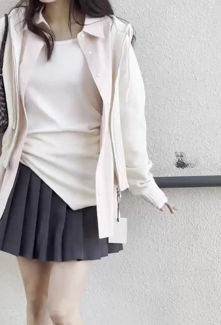 Amygrace - Korean Women Fashion - #womensfashion - Bridge Hood Knit Jacket