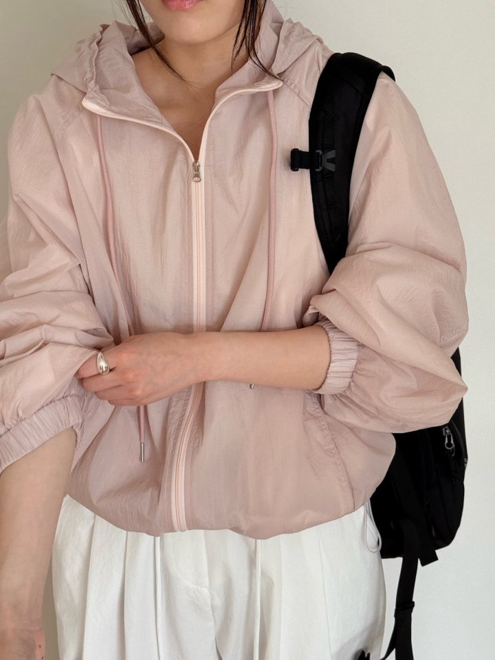Amygrace - Korean Women Fashion - #womensfashion - Mobis Hood Jumper - 7
