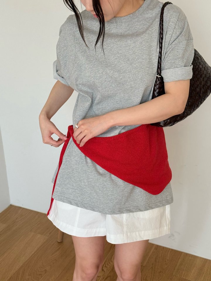 Amygrace - Korean Women Fashion - #womensfashion - Cooling Loosefit Boxy Tee - 7