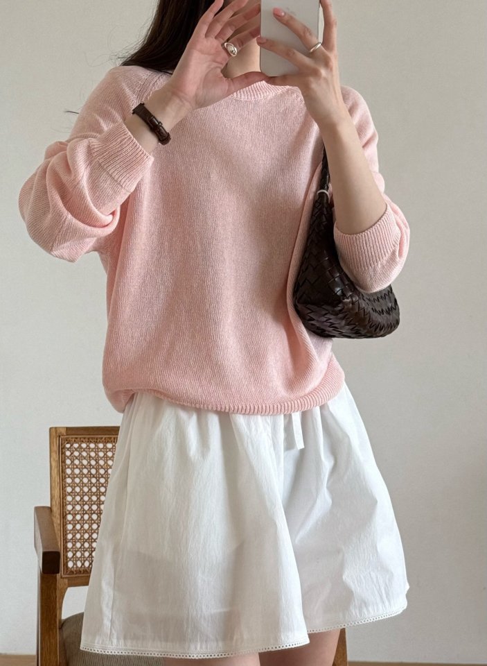 Amygrace - Korean Women Fashion - #womensfashion - Monne Raglan Knit Pullover - 9