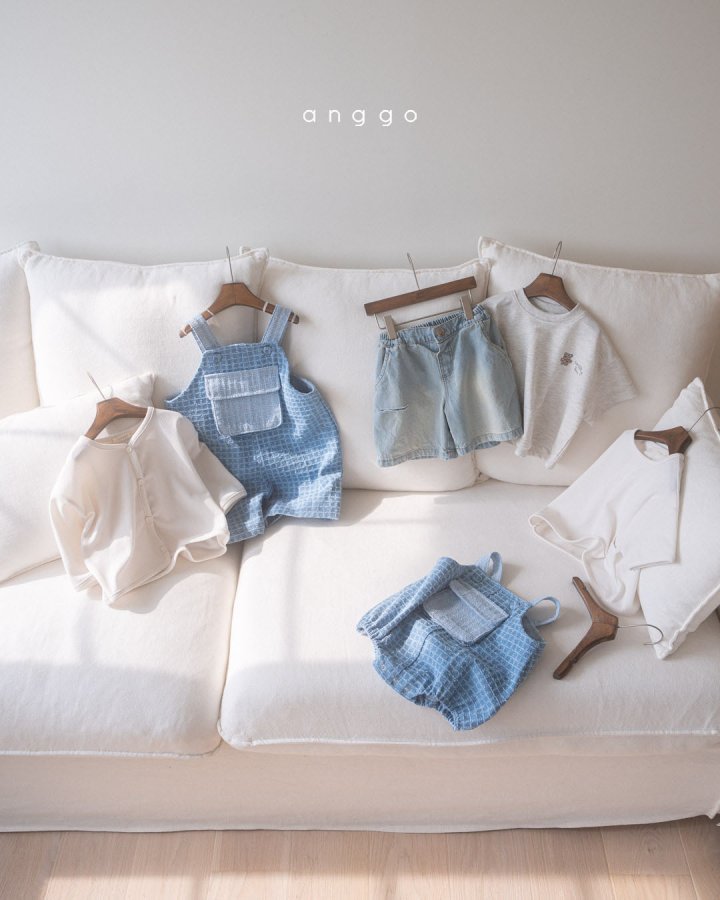 Anggo - Korean Baby Fashion - #babyboutique - Bebe Sand Overall Romper - 5
