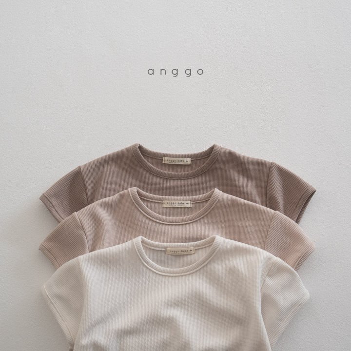 Anggo - Korean Baby Fashion - #babyfashion - Bebe Waffle Romper - 5