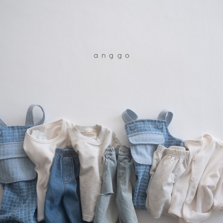 Anggo - Korean Baby Fashion - #babyoninstagram - Bebe Sand Overall Romper - 12