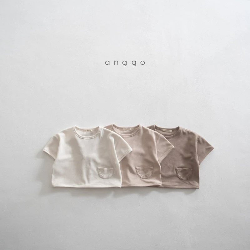 Anggo - Korean Children Fashion - #Kfashion4kids - Waffle Tee - 11