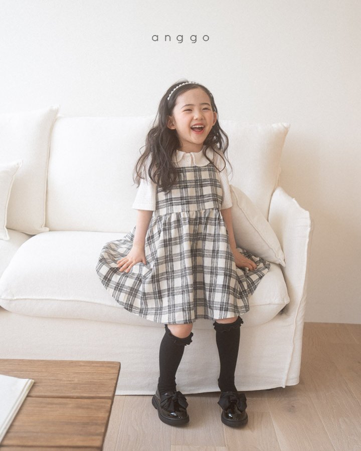 Anggo - Korean Children Fashion - #childrensboutique - Chocolate Dress - 2