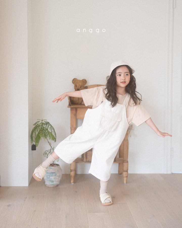 Anggo - Korean Children Fashion - #designkidswear - Sand Overall - 2